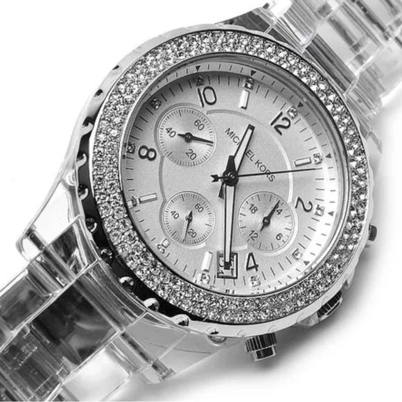 Michael Kors Women's Clear Watch - Picture 1 of 10